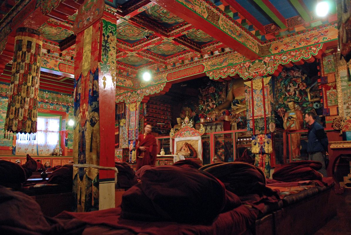 16 Altar In Dokhang Main Prayer Hall Of Tengboche Gompa